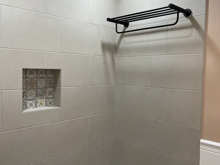 New shower