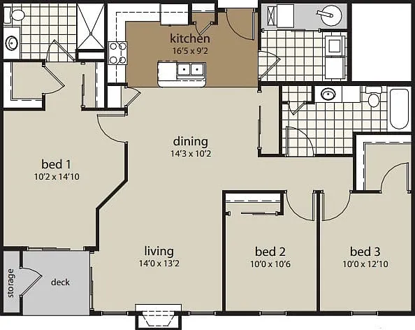 3 Bdrm - 110 Bdlg (A) 3 Bdrm - 110 Bdlg (A)