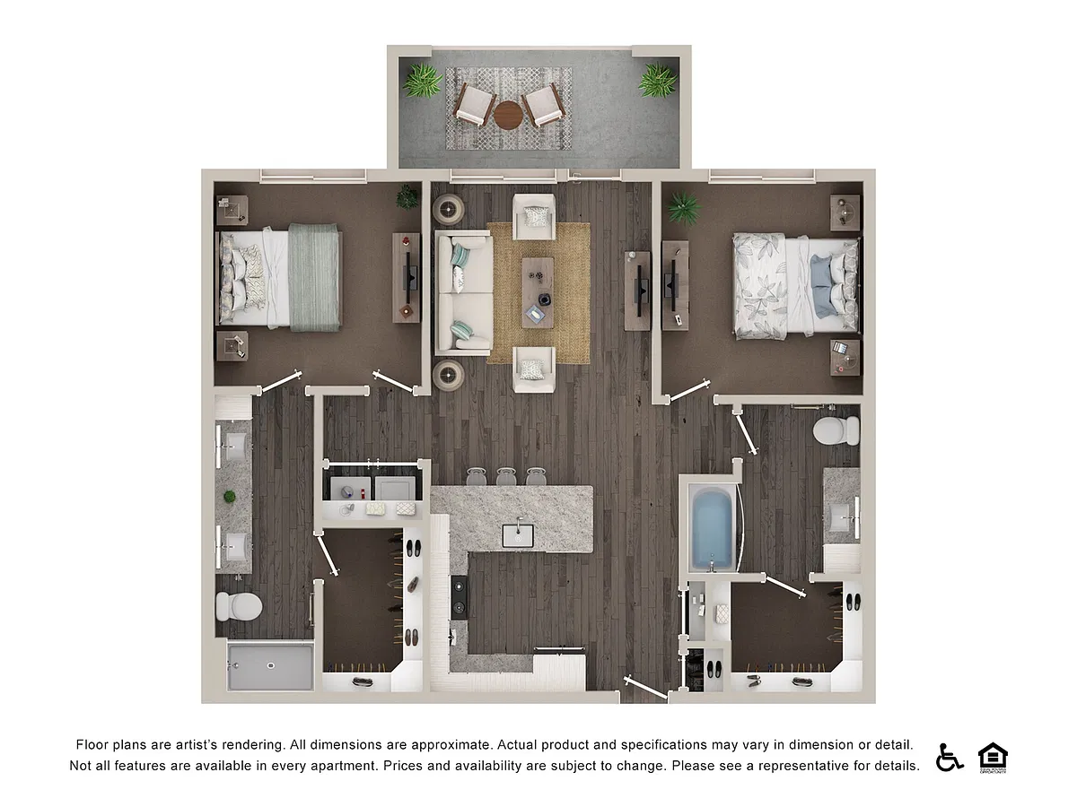 Floor plan B1