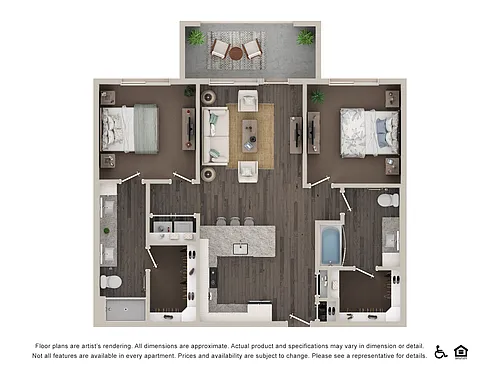 Floor plan B1