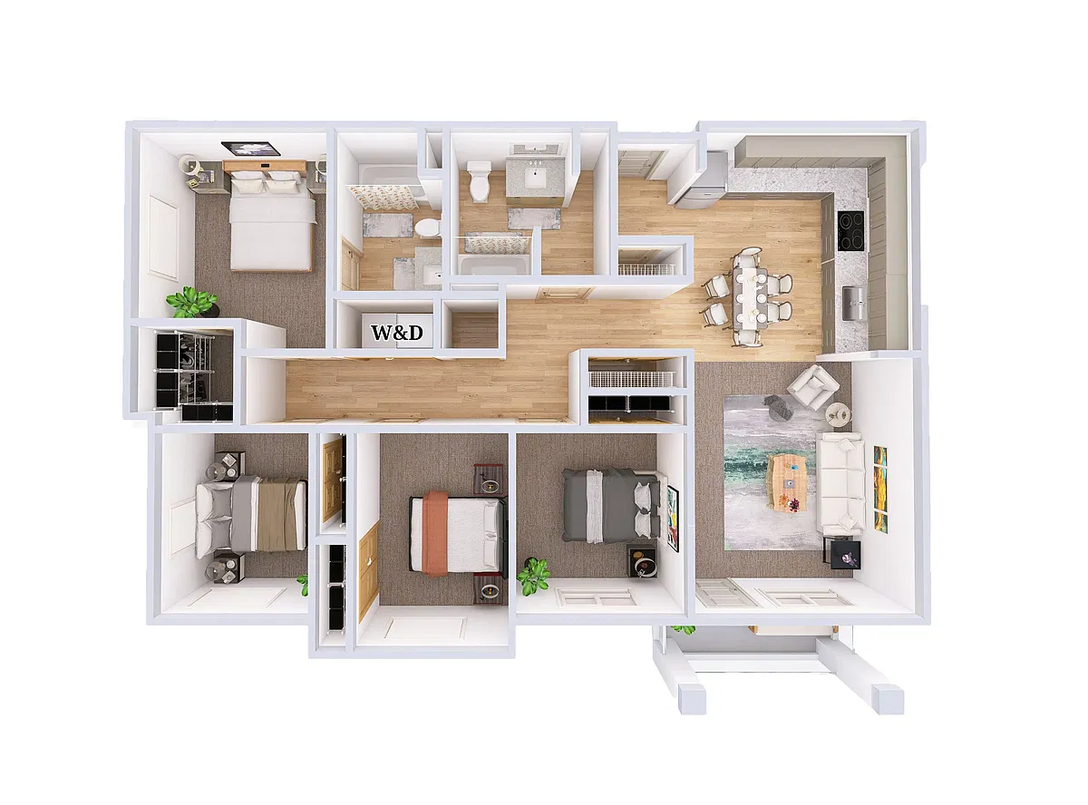 Floor plan Olympus
