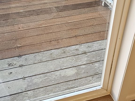 Deck off living room