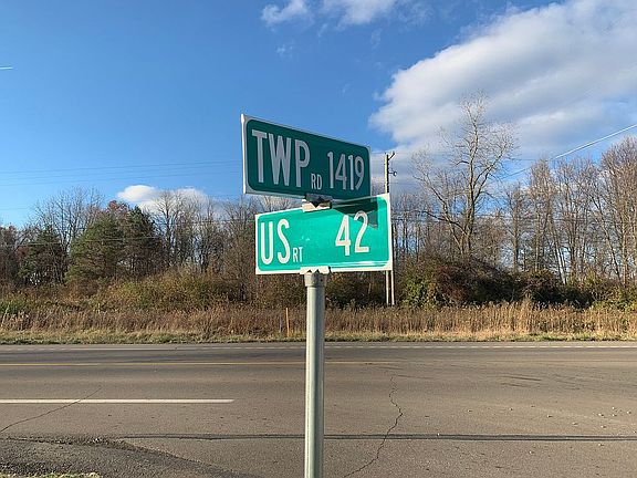 St Rt 42 and Twp Rd 1419