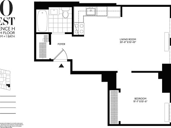 2nd image of 90 West St APT 9H