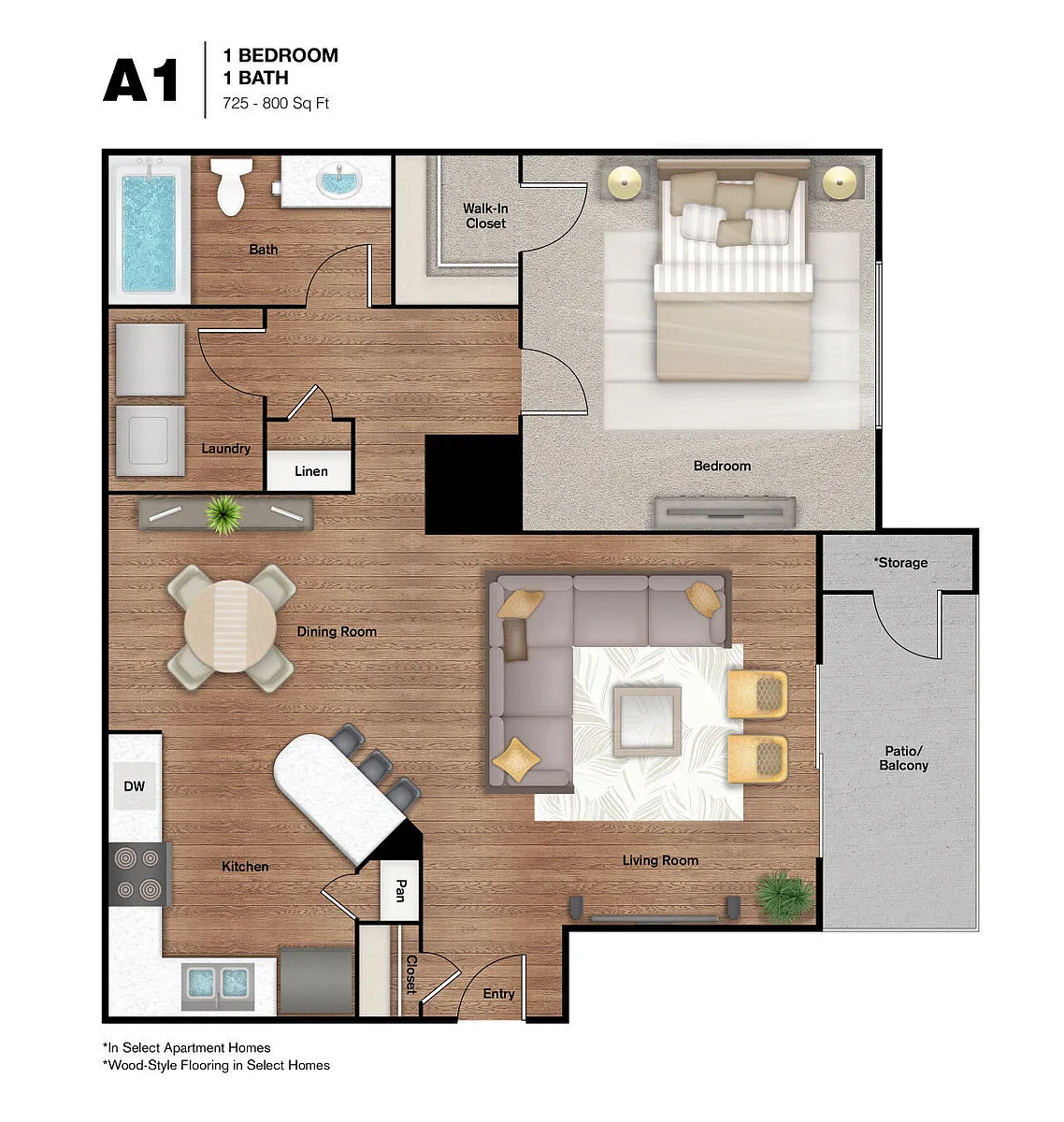 Floor plan A1