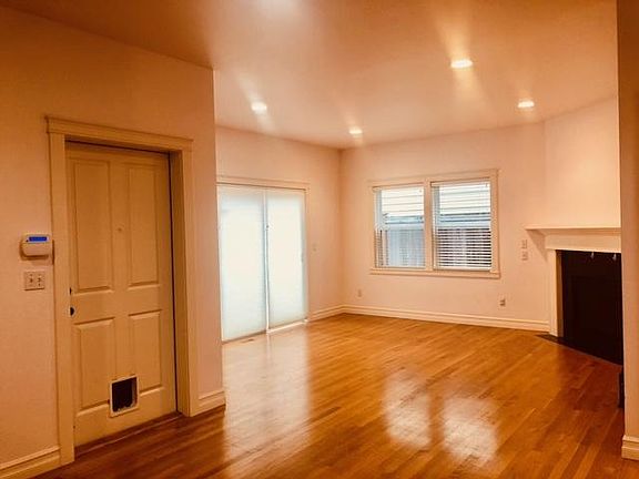 Family room with gas fireplace garage entry ki