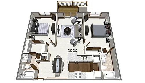 Floor plan The Brighton