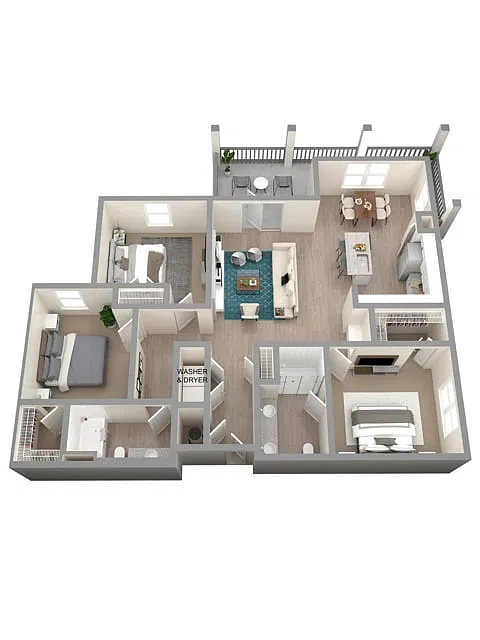 Floor plan The Elder