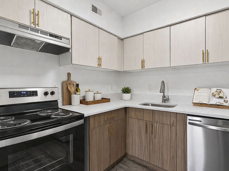 Modern kitchen with sleek design