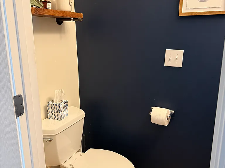 half bath on first floor