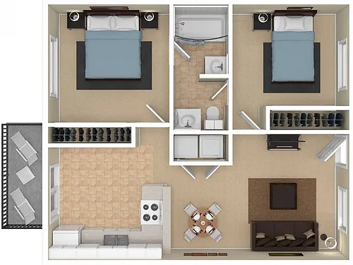 Floor plan B1