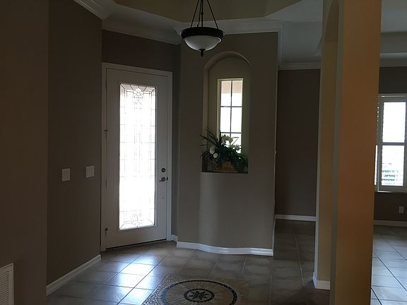 Front door and foyer