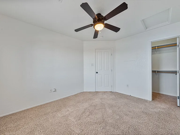 Guest bedroom #1 with walk in closet