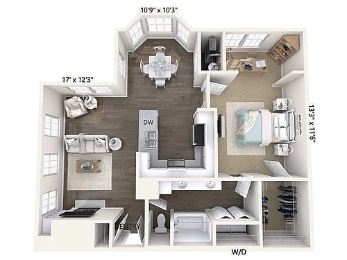 Floor plan A3BS