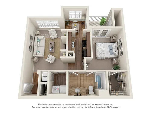 Floor plan Magnolia