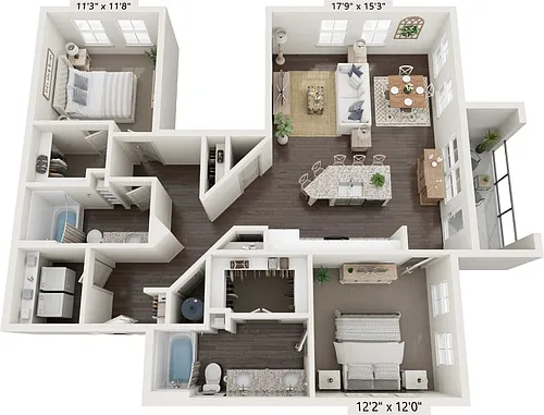 Floor plan B4