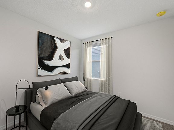 The Everglade Guest Bedroom Virtually Staged.