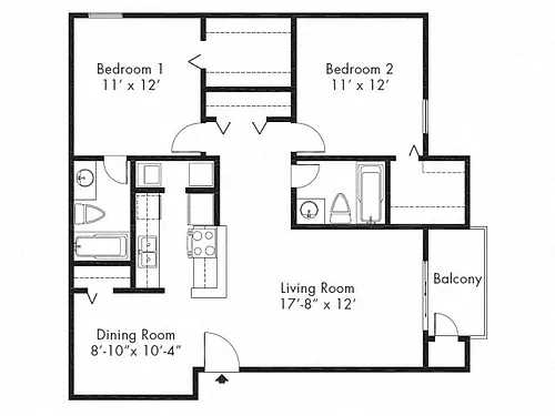 Floor plan B1