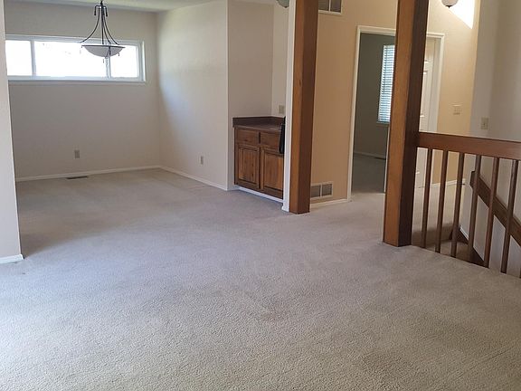 Dining room with wet bar.