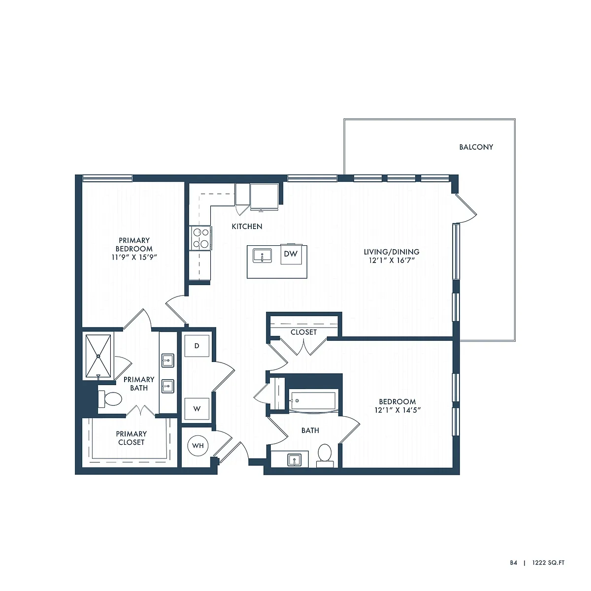 Floor plan B4