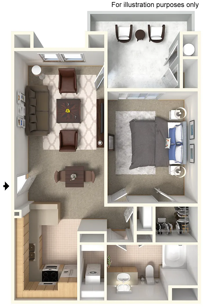 Floor plan floorplan 1