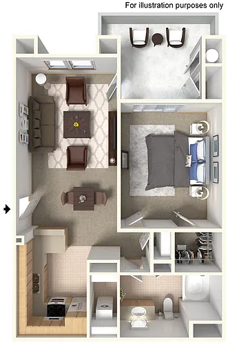 Floor plan floorplan 1