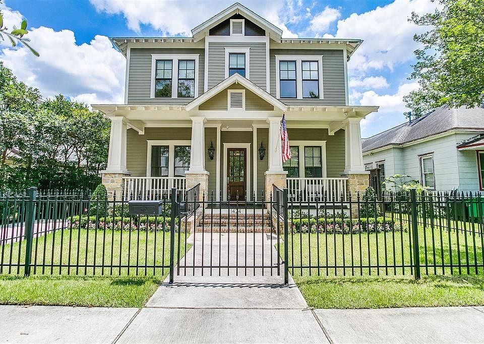 1424 Waverly Street.  Traditional style construction with inviting front porch and entry.