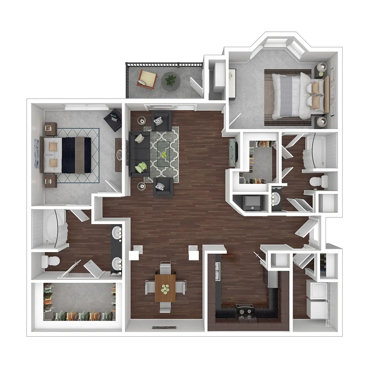 Floor plan B2