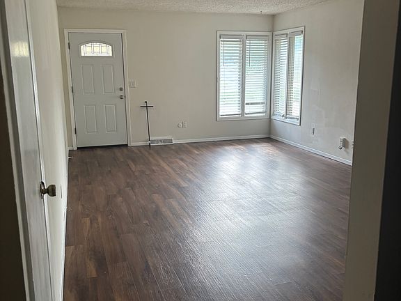 View of living area from kitchen