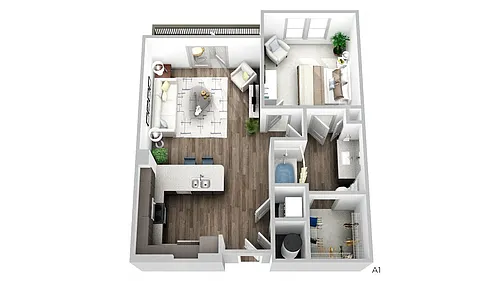 Floor plan A1