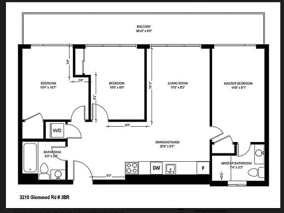 2nd image of 3216 Glenwood Rd #4R