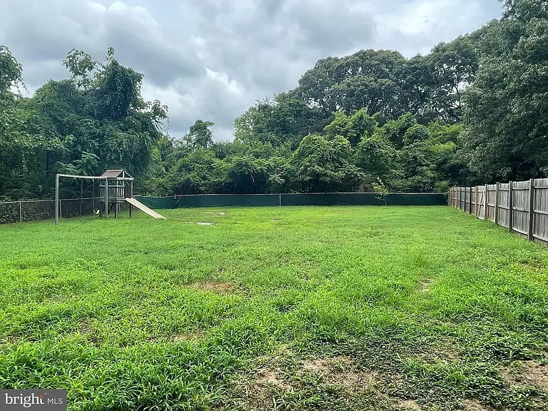 HUGE fenced in backyard!