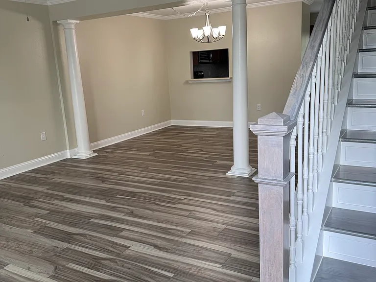 Living Room & Dining Room.