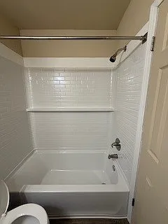 Shower with Storage Shelf Shower with Storage Shelf