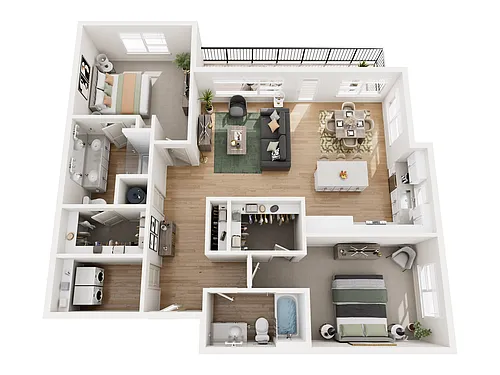 Floor plan Columbia