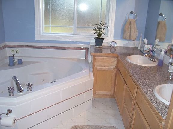 Soak Tub in Master