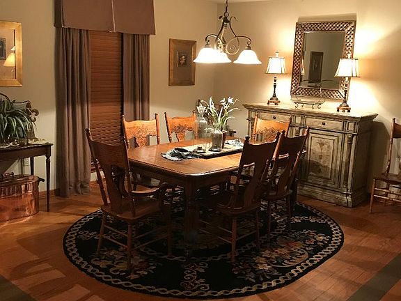 Formal dining area