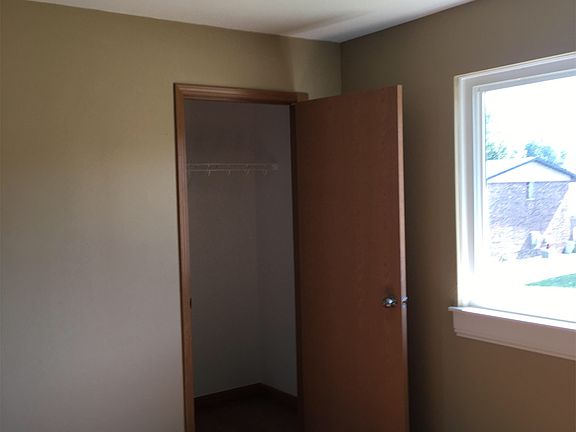 Bedrooms have hard floors