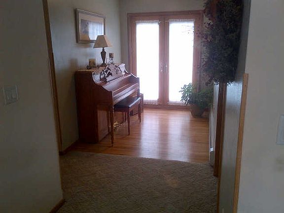 Rear French doors to deck