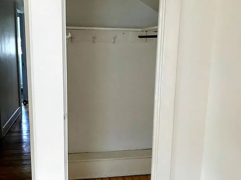 Bedroom #3 - small walk-in closet