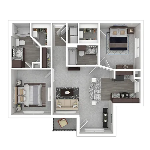Floor plan B1 Upgrade