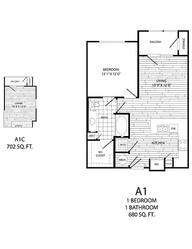 Floor plan A1