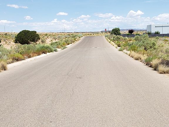 North view of Street from the land