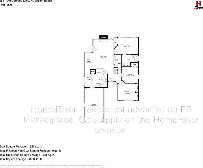 3 bed, 2.0 bath, 1282 sqft, $2,095 — Photo 3