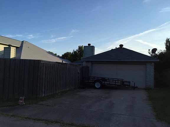 Garage from back of the house