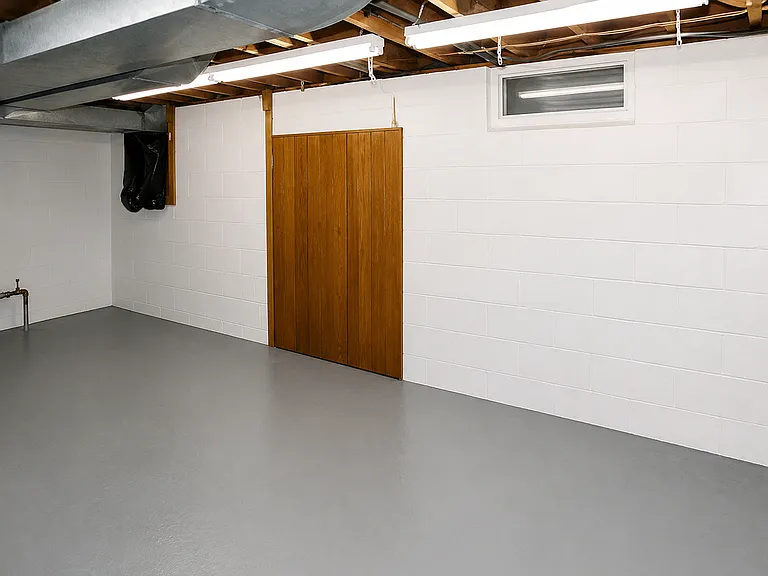 basement storage room