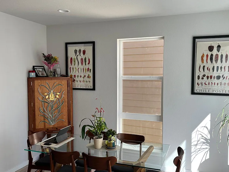 Dining room area.