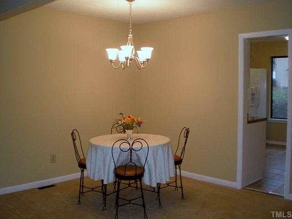 Dinning room off of kitchen & living room