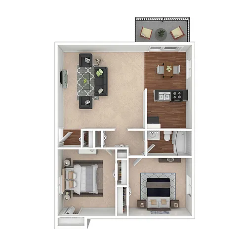 Floor plan B2 Timber Upgrade