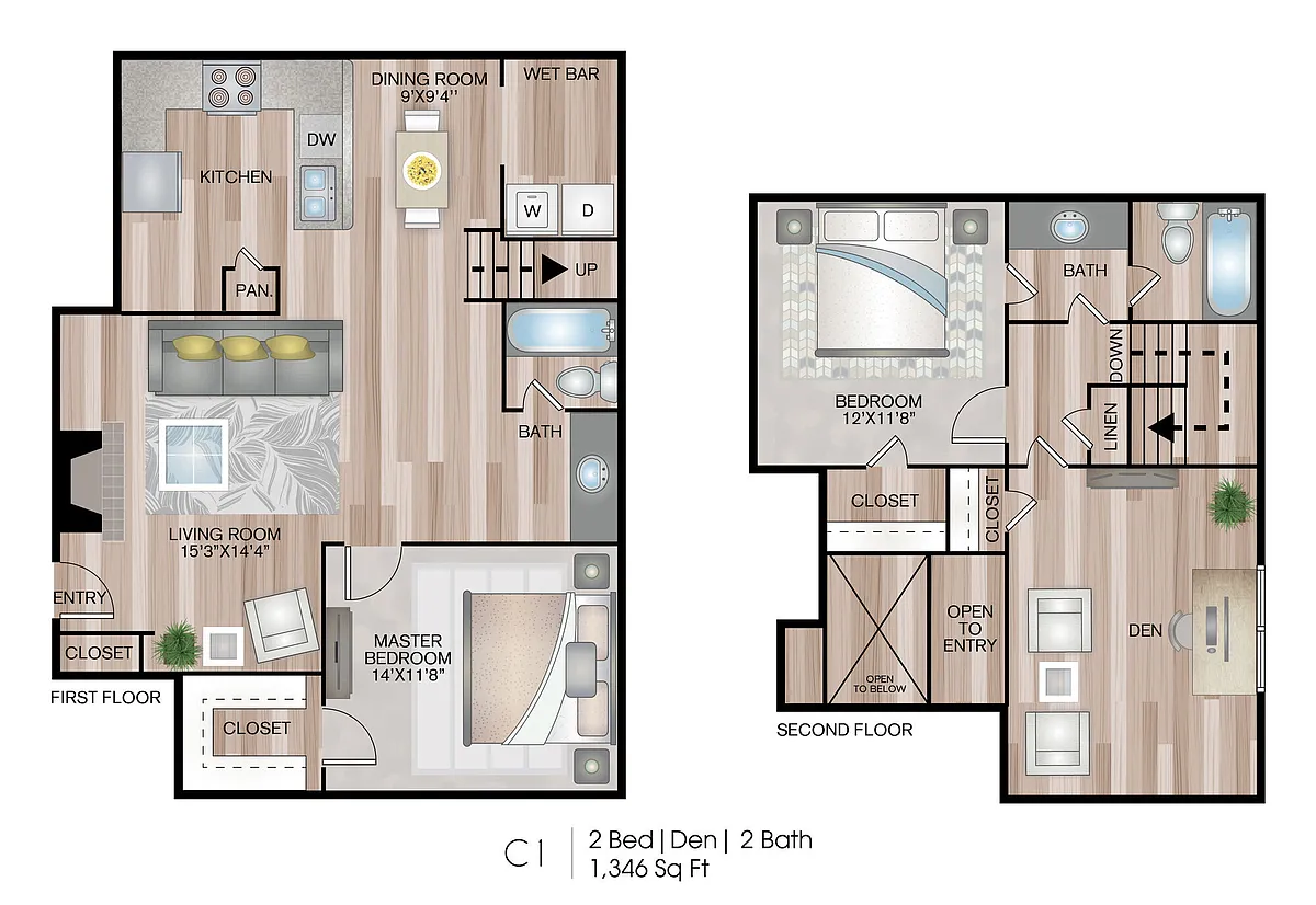Floor plan C1